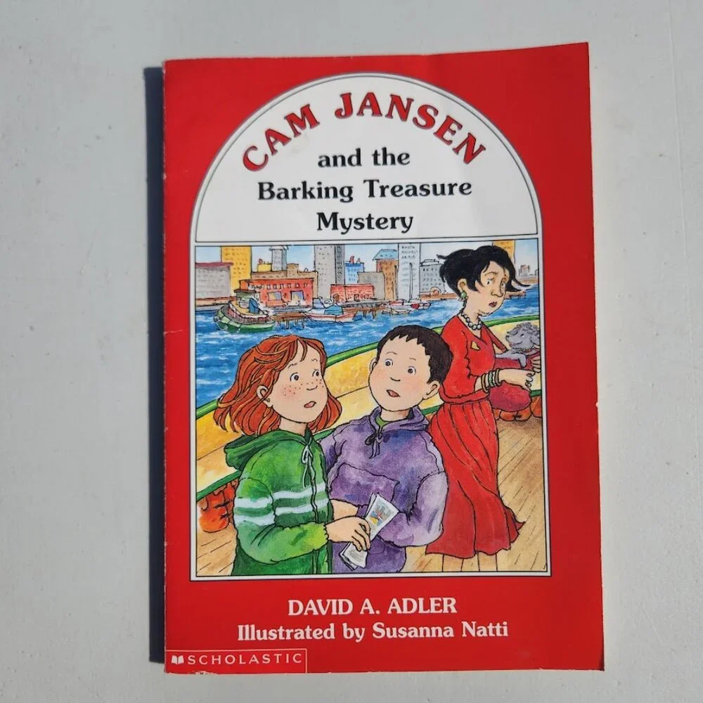 5 Book Bundle Lot Set Scholastic Chapter Books Cam Jansen by David A. Adler Youn